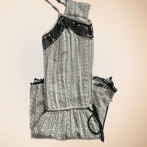 Black & White American Eagle Romper